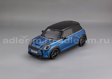 Mini 1:18 Mini Cooper S (blue/black) OT982