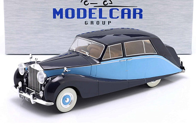Rolls-Royce 1:18 Rolls-Royce Silver Wraith Empress by Hooper - 1956 (black / light blue) MCG18051