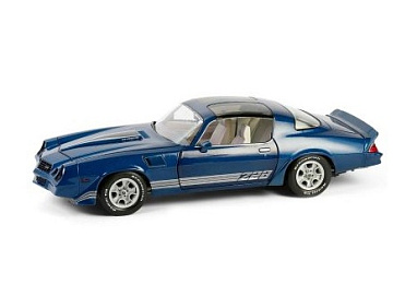Chevrolet 1:18 Chevrolet Camaro Z28 T-Tops - 1980 (blue) 13691