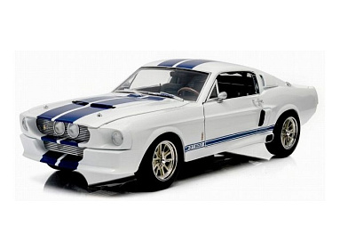 Shelby 1:18 Shelby GT500 - 1967 (white with blue stripes) 12929