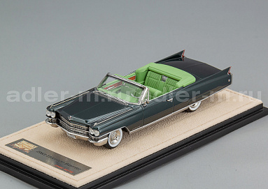 Cadillac 1:43 Cadillac Eldorado Biarritz Open roof - 1963 (Brewster green met.) STM63001
