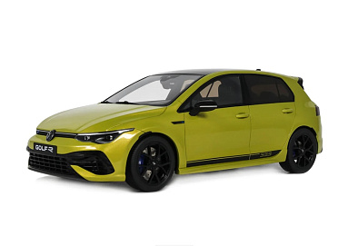 Volkswagen 1:18 Volkswagen Golf VIII R333 Ltd Edition - 2023 (Lime Yellow Metallic) OT1407