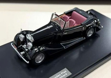 Bentley 1:43 Bentley 4¼ Litre DHC Vanden Plas - 1939 - HRH Prince Bernhard of Netherlands #B/32/KT (black) MX50201-183