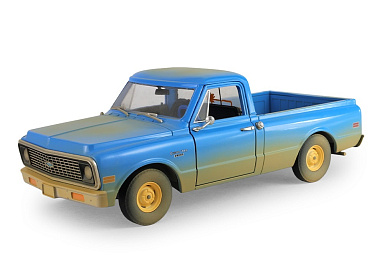 Chevrolet 1:24 Chevrolet C-10 пикап 1971 (из к/ф "Техасская резня бензопилой") (загрязненная версия) 84223