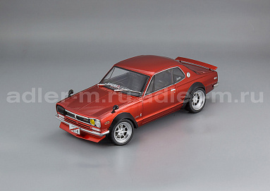Nissan 1:18 Nissan Skyline (C10) HAKOSUKA (red met) S1813002
