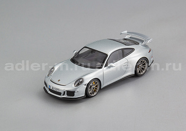 Porsche 1:43 Porsche 911 (991) GT3 Sport Auto - 2012 (silver) 410062025