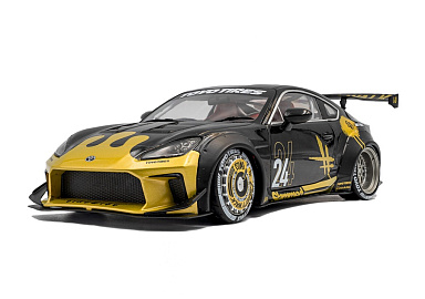 Toyota 1:18 Toyota GR86 LBWK Bodykit (black/gold) S1813603