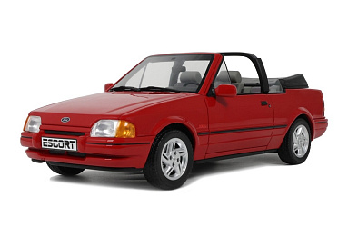 Ford 1:18 Ford Escort Mk4 XR3i Cabriolet - 1986 (red) OT1254